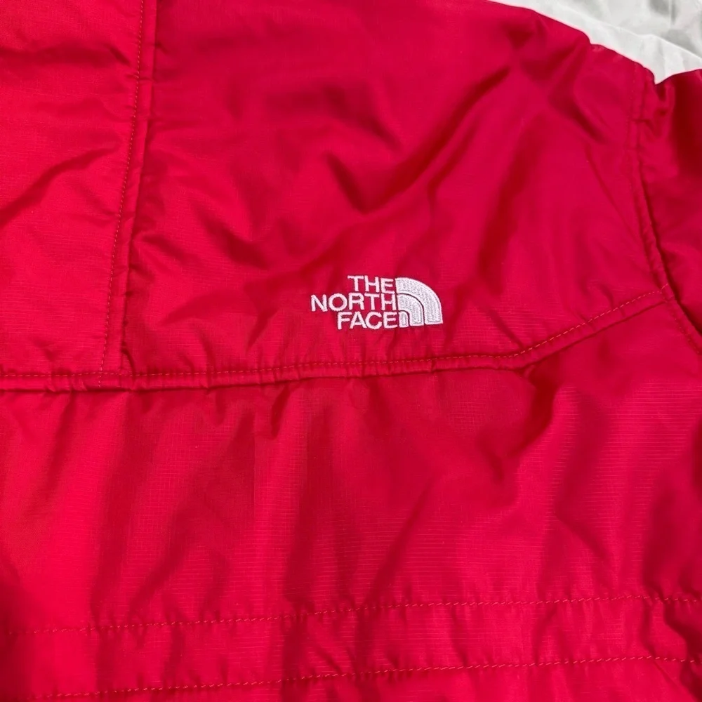 The North Face Red Quilted Puffer Jacket Size Small